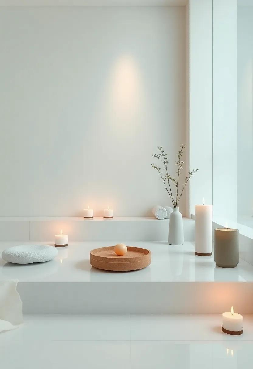Soft, Calming Scents: Use scent diffusers or scented candles to evoke a sense of relaxation and peace
