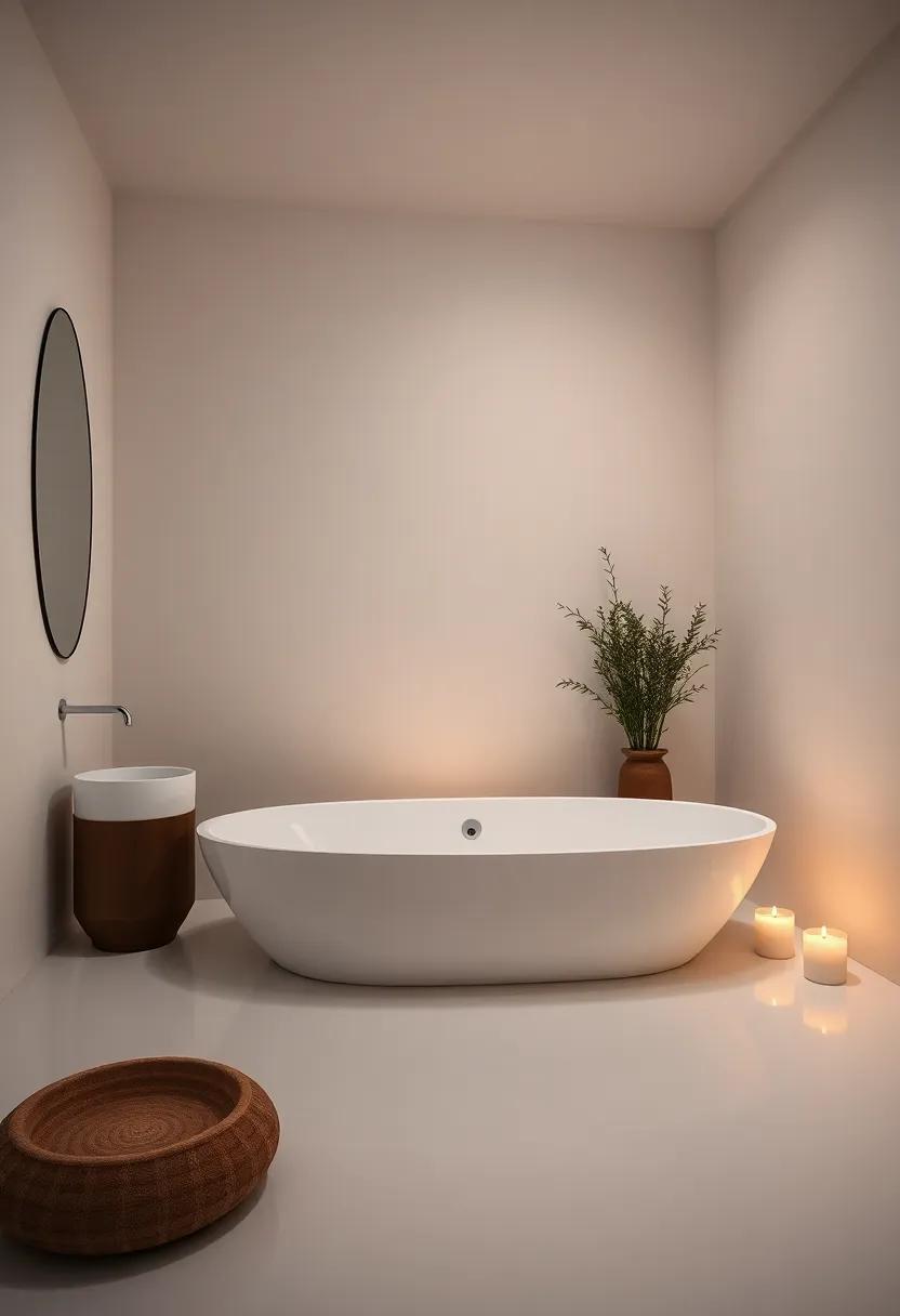 Soothing Lighting: utilize dimmable​ lights or​ soft-glow candles to create a warm, inviting atmosphere