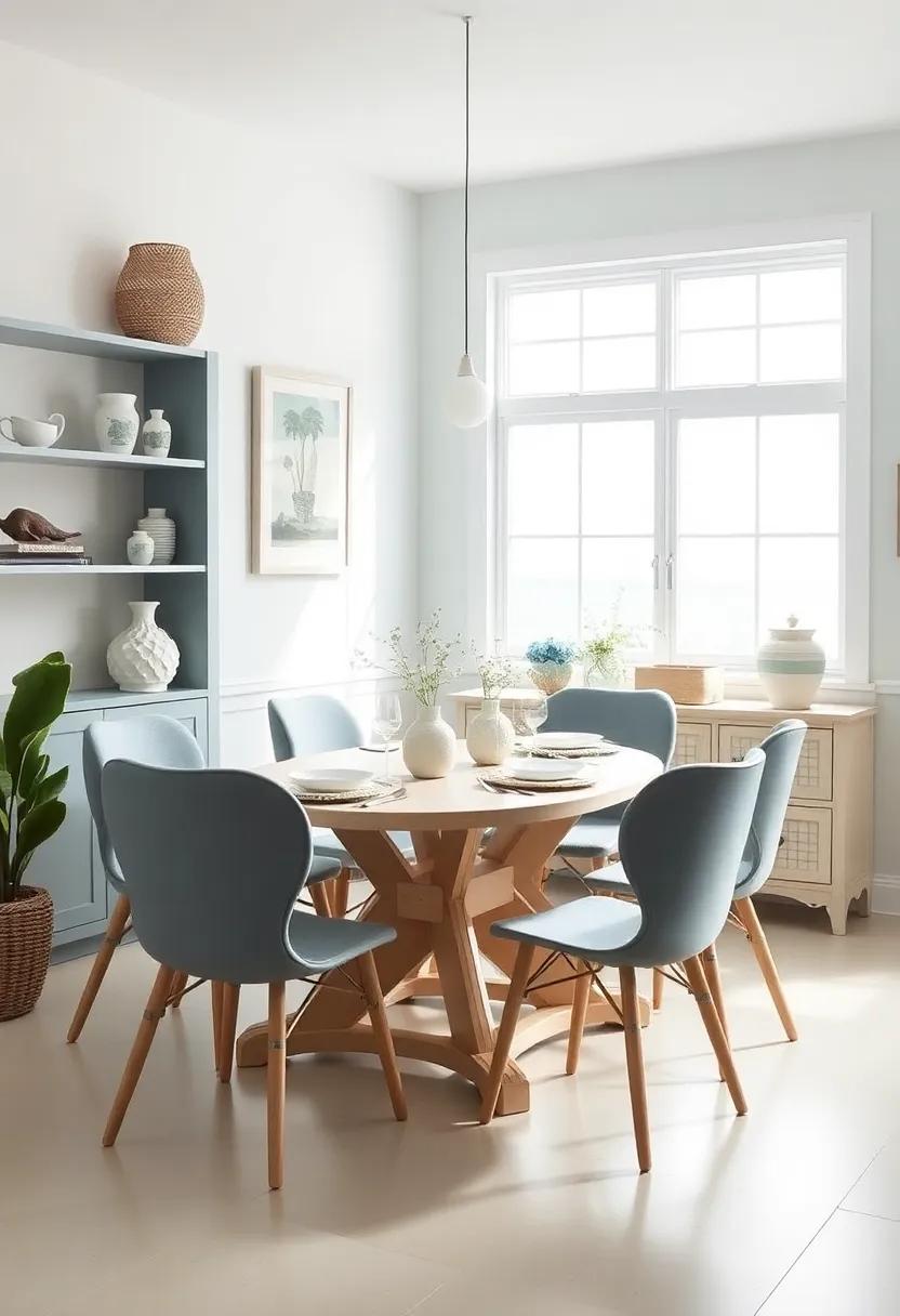 Whimsical‌ Coastal Decor:‌ Bringing ⁤Playfulness ⁤to Your Dining Retreat