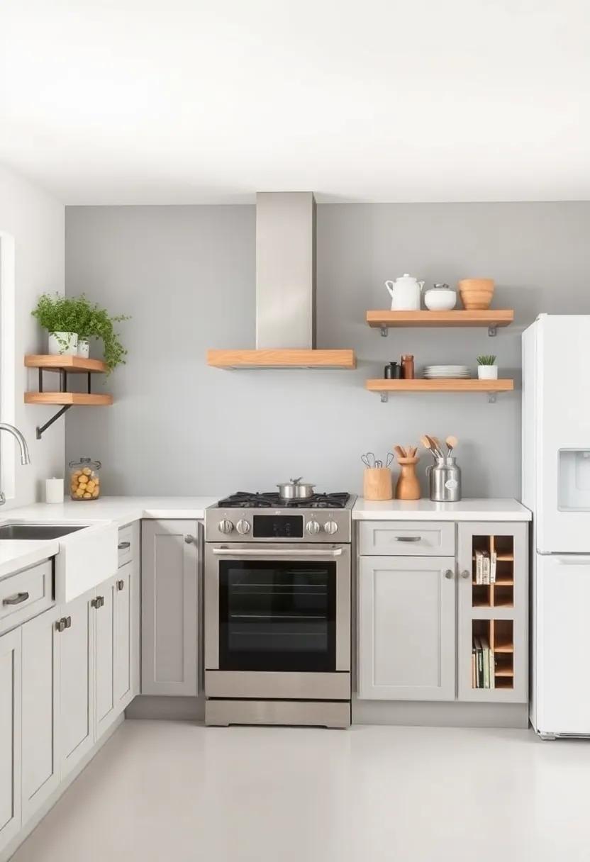 Gentle​ Grays for a Modern Twist on Traditional Cottage Charm