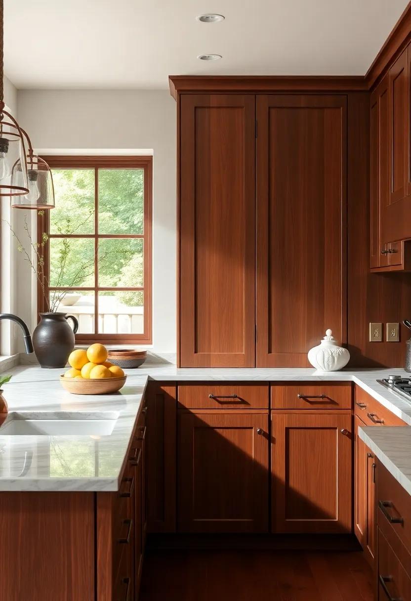 Rich Mahogany for a ‍Deep,⁢ Warm Ambiance in Classic Designs