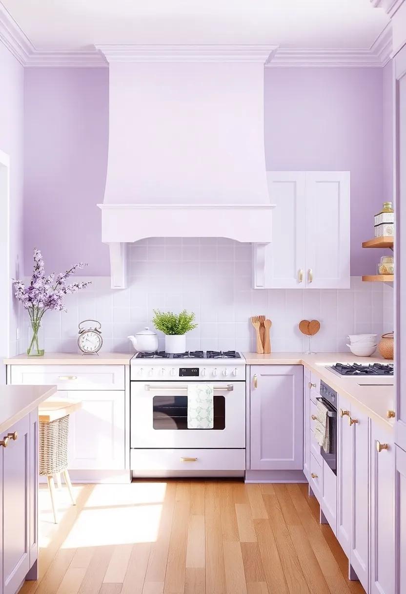 Soft Lilac Hues⁤ to Introduce a ⁣Touch of Romantic Charm