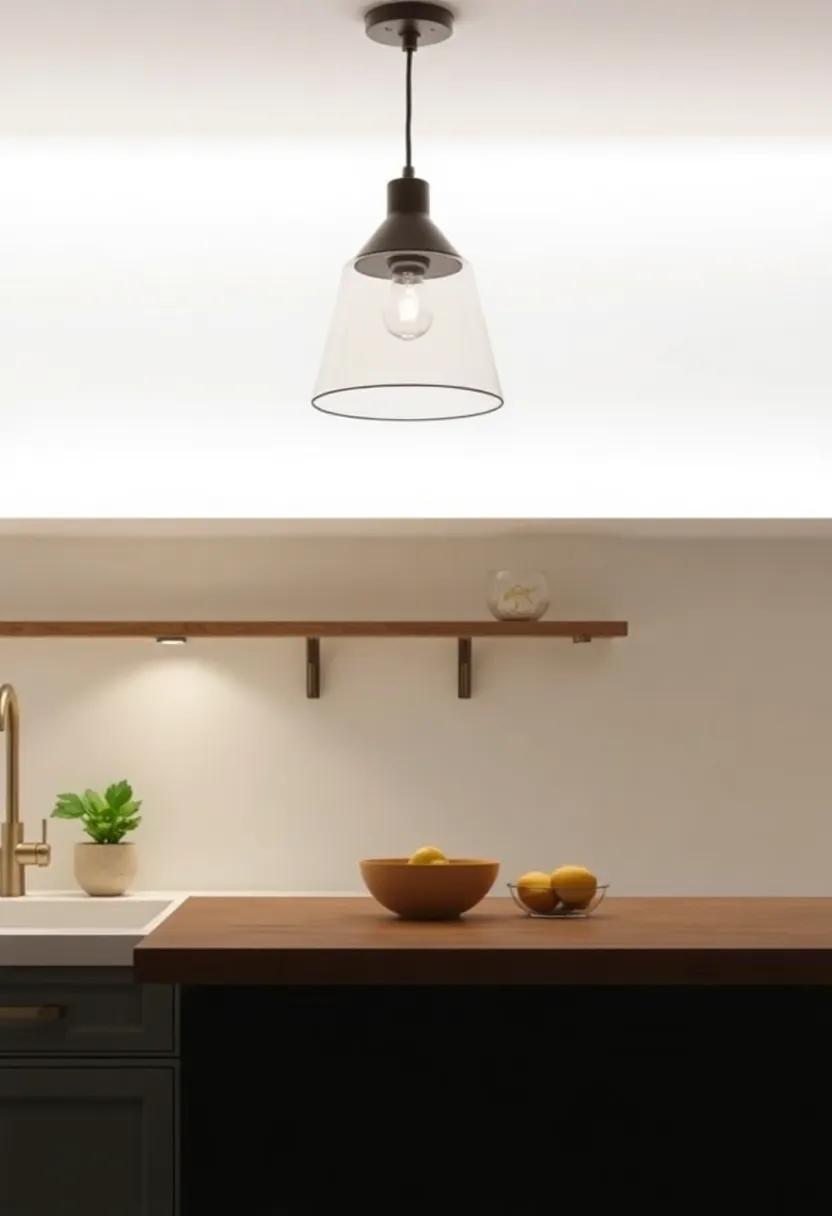 The‍ magic of Statement Lighting: Illuminating Your Cottage ⁢Kitchen