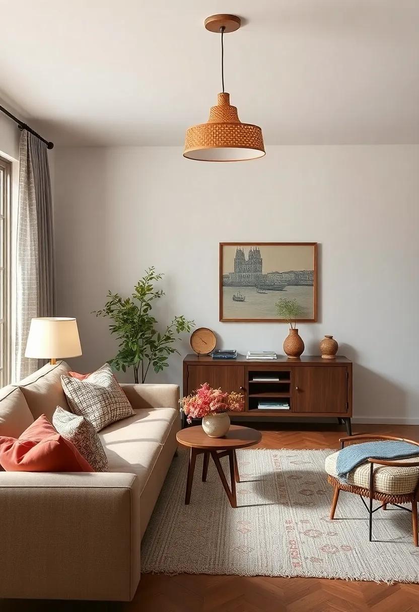 Guiding‍ Light: The Role of ​Vintage Lampshades in Earthy Interiors