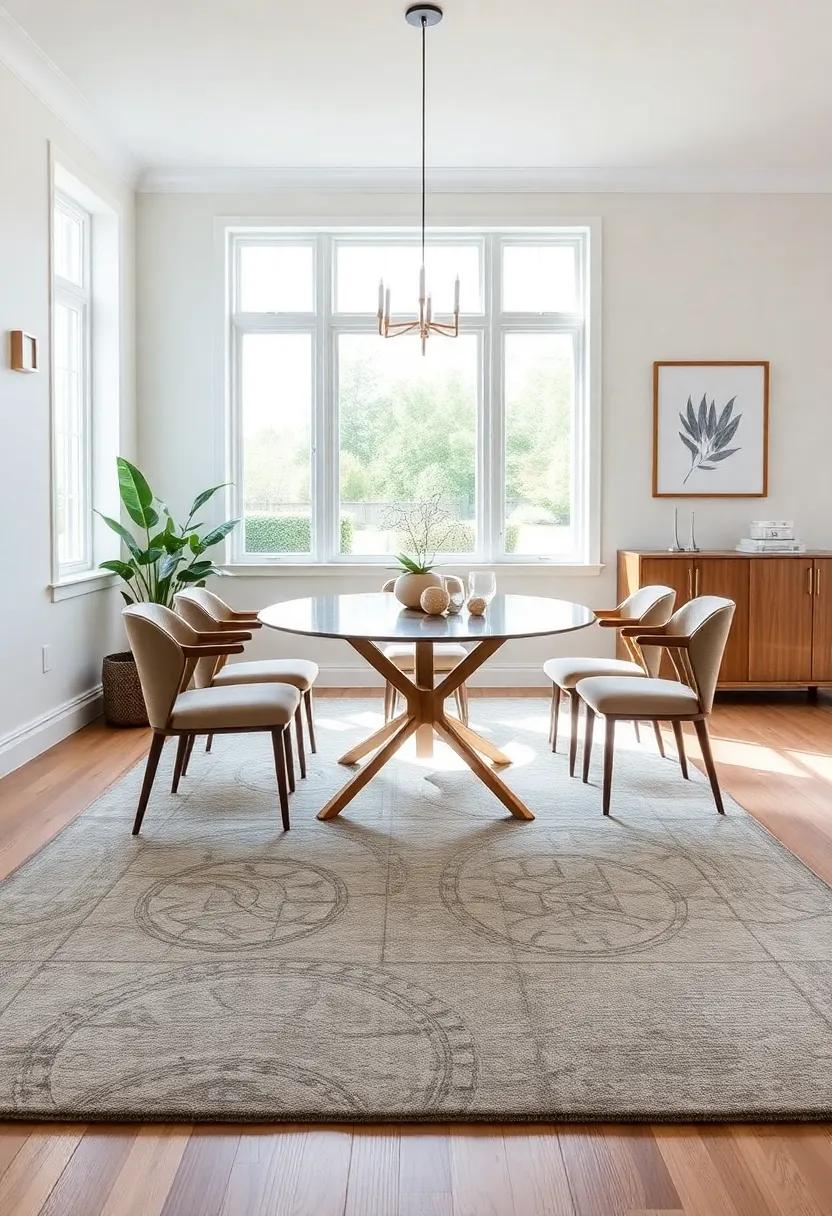 Embrace Bohemian Vibes with Colorful Patterns in Your‌ Dining Room