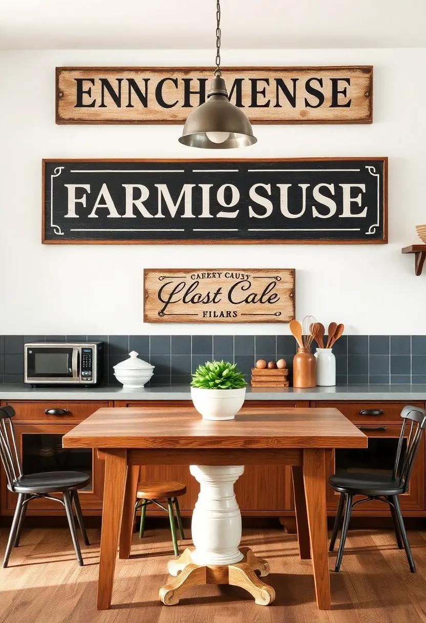 Enchanting​ Vintage⁣ Signs to Add Character to Your Walls