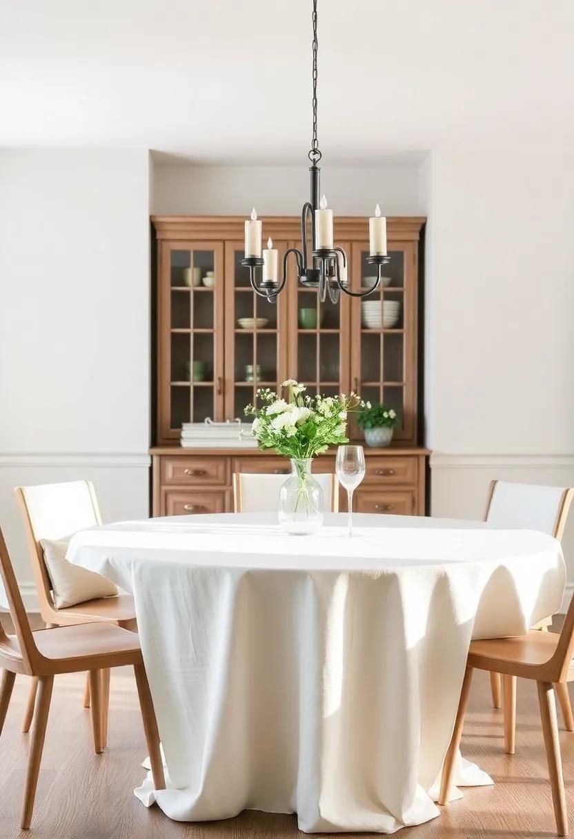 Elegant Table Linens: Choosing the perfect Fabrics for ⁤Added Sophistication
