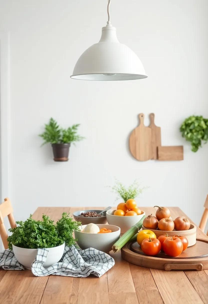 Farm-to-Table Inspiration: Cooking as Decor with Fresh Ingredients ⁤on Display