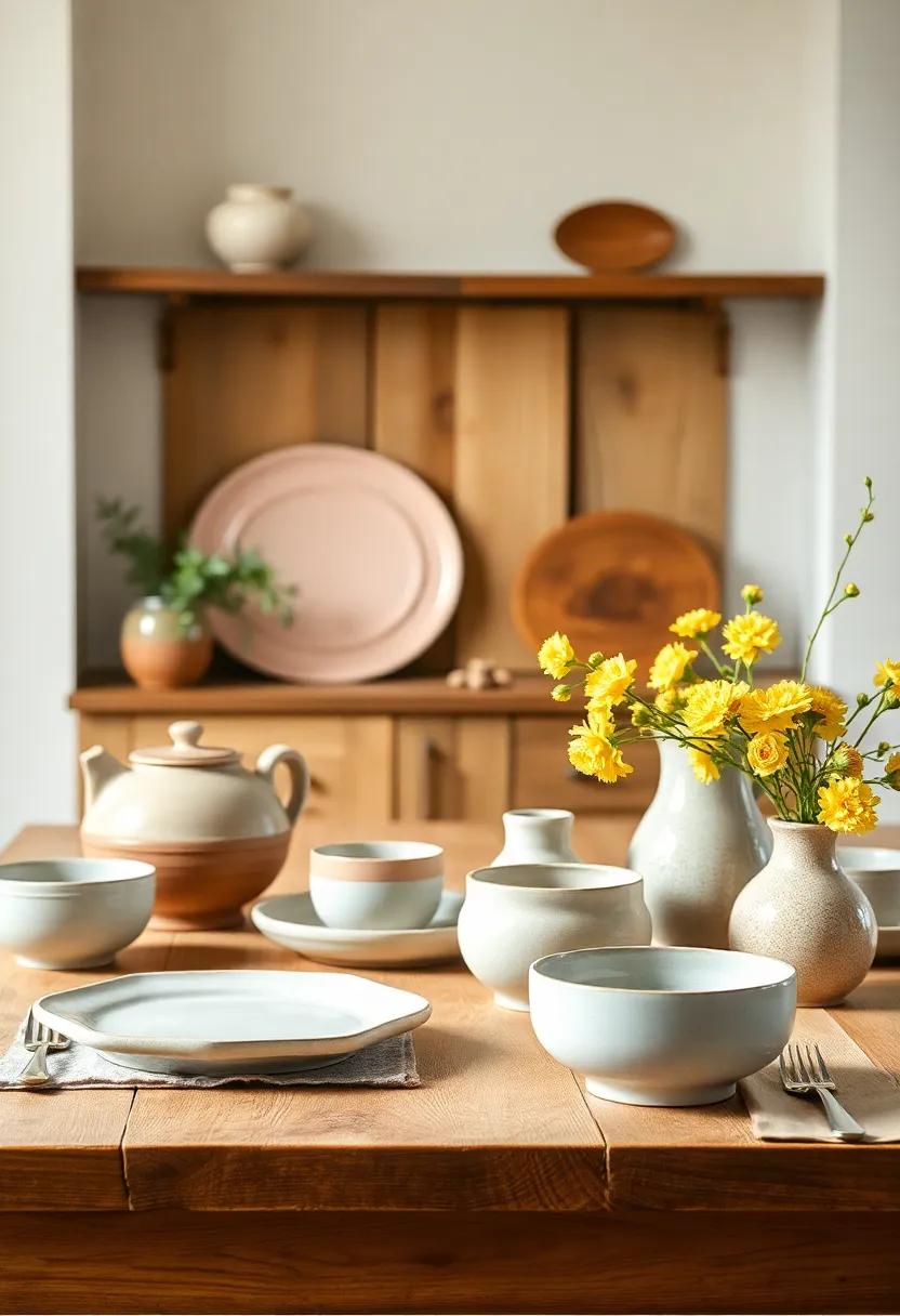 Handcrafted Pottery: unique Tableware that Tells a ⁤Story of Craftsmanship