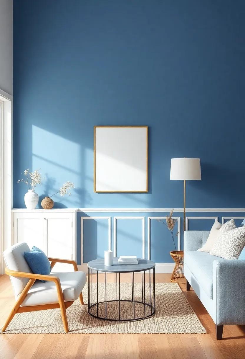 Elevating Your Space with Subtle Shades of⁢ Blue for ⁣Serenity