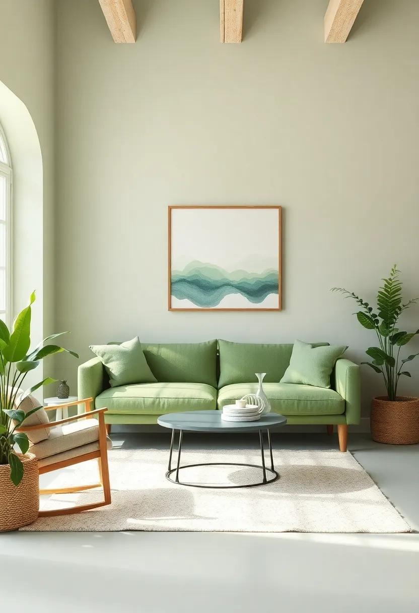 Incorporating Pops of Soft​ Green to Bring Nature⁤ Indoors