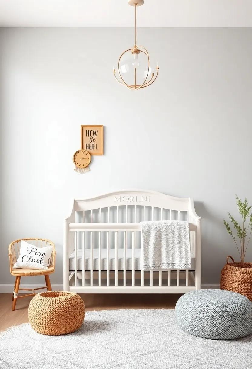 Creative Wall Décor⁣ That‍ Infuses Character into Your⁤ Nursery‌ Space