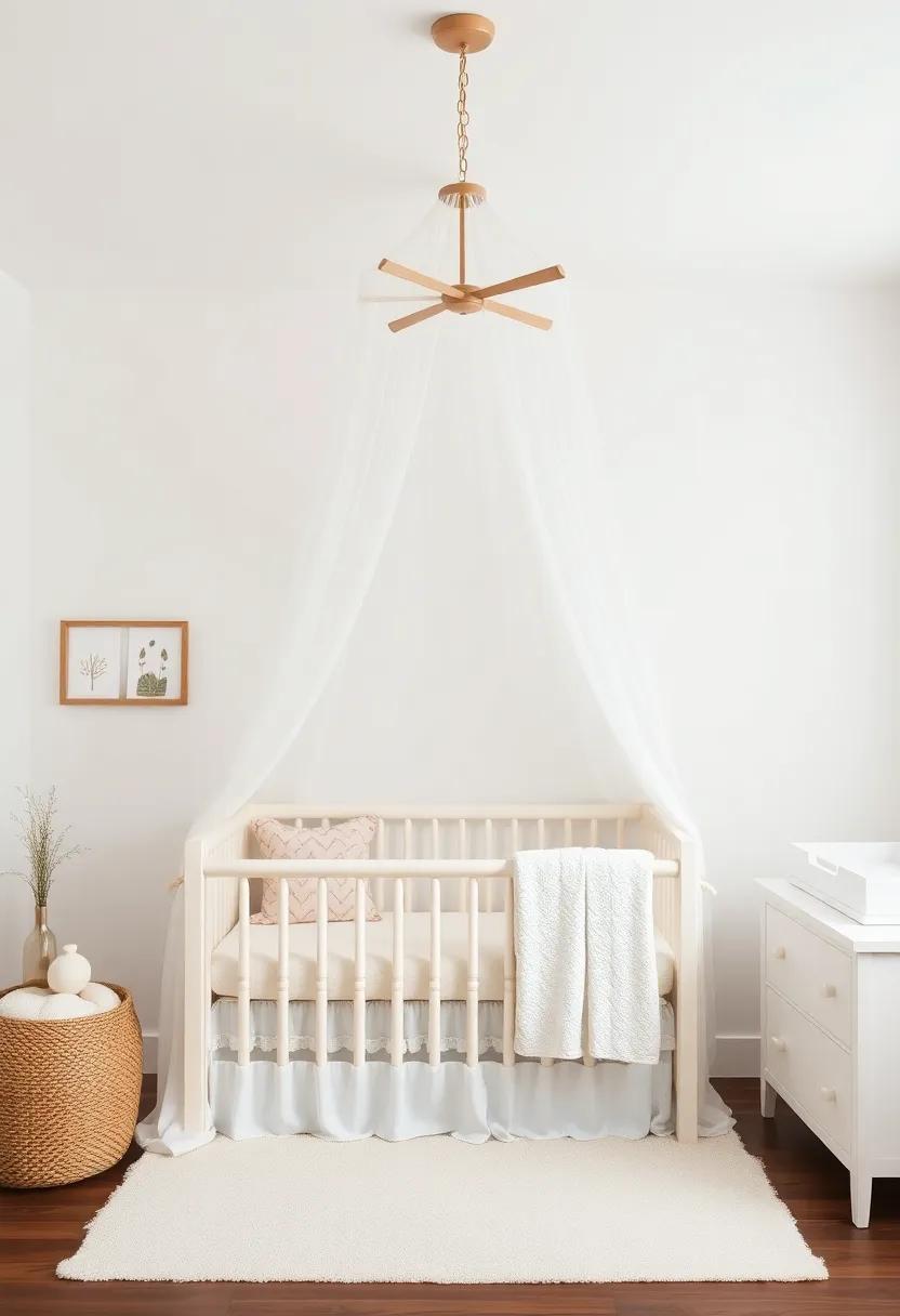 Dreamy‌ Canopy Ideas to Add Whimsy and Comfort in ⁢a Farmhouse Nursery