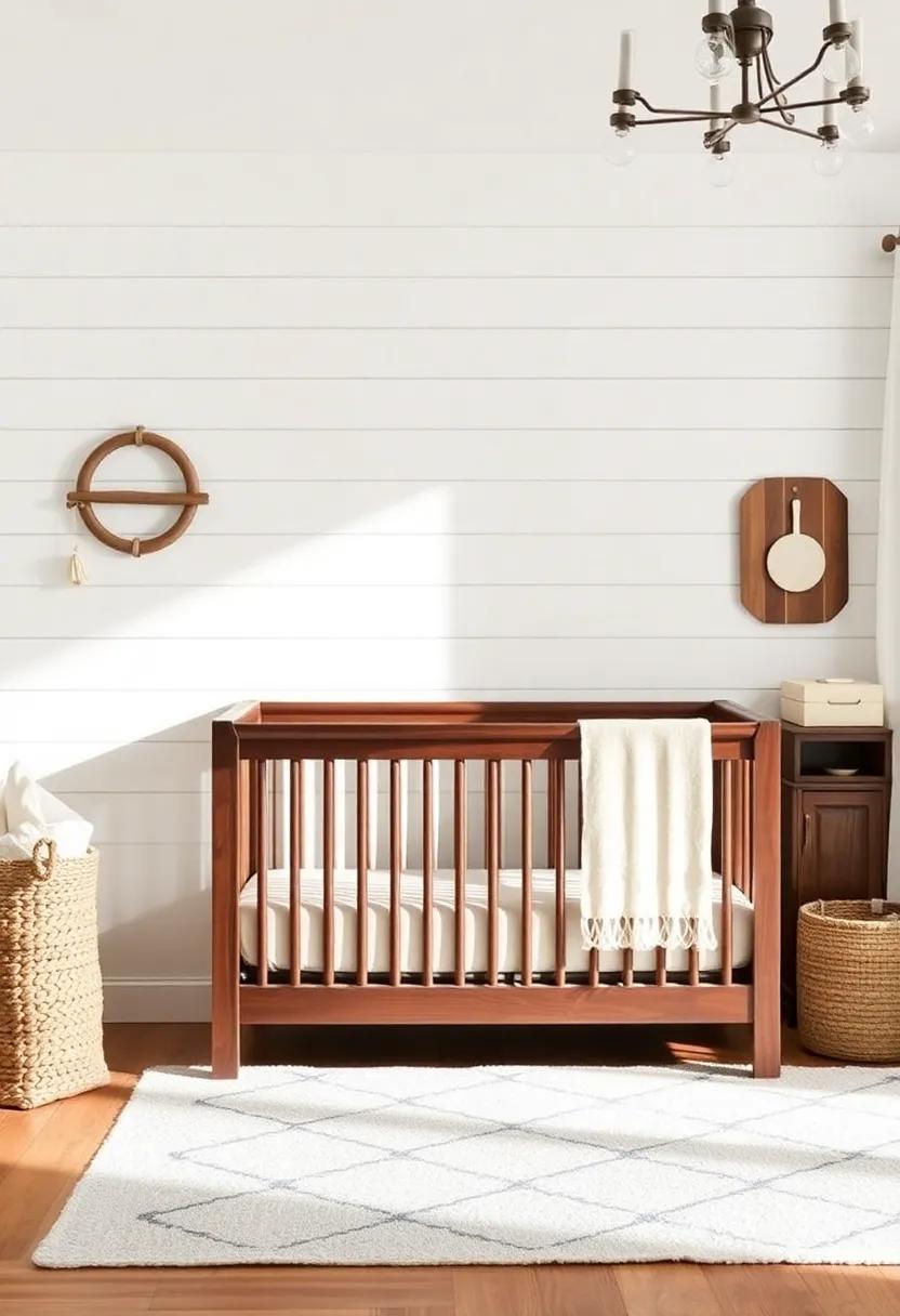 Rustic Crib‍ Designs ⁣That Blend Safety and Style in a Cozy Farmhouse Nursery