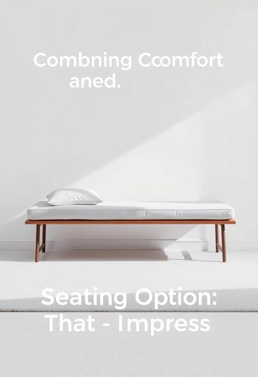 Combining Comfort and style: Seating Options That ‍Impress