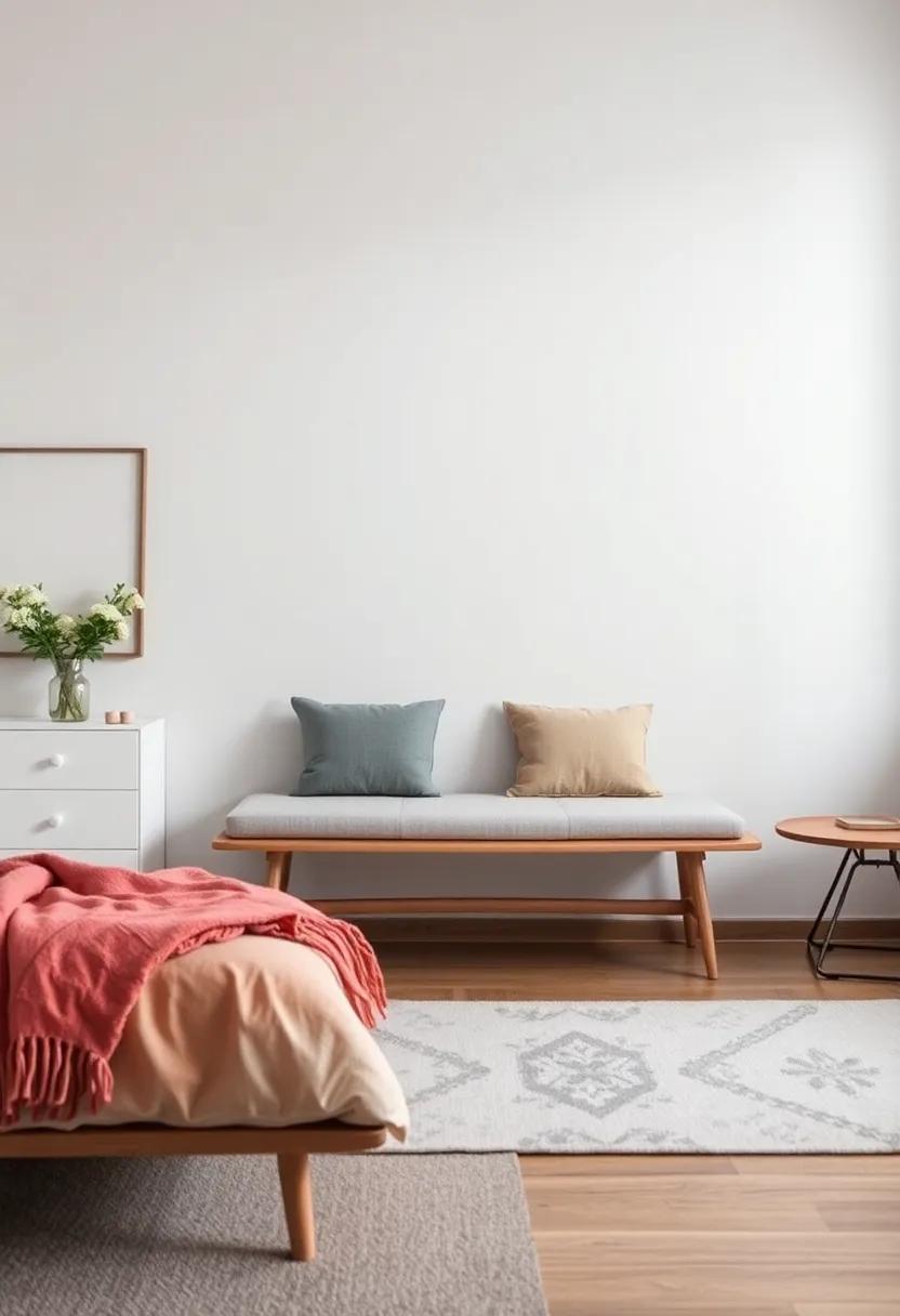 Maximizing ​Space:⁣ The Beauty and Functionality of Folding Bedroom Benches