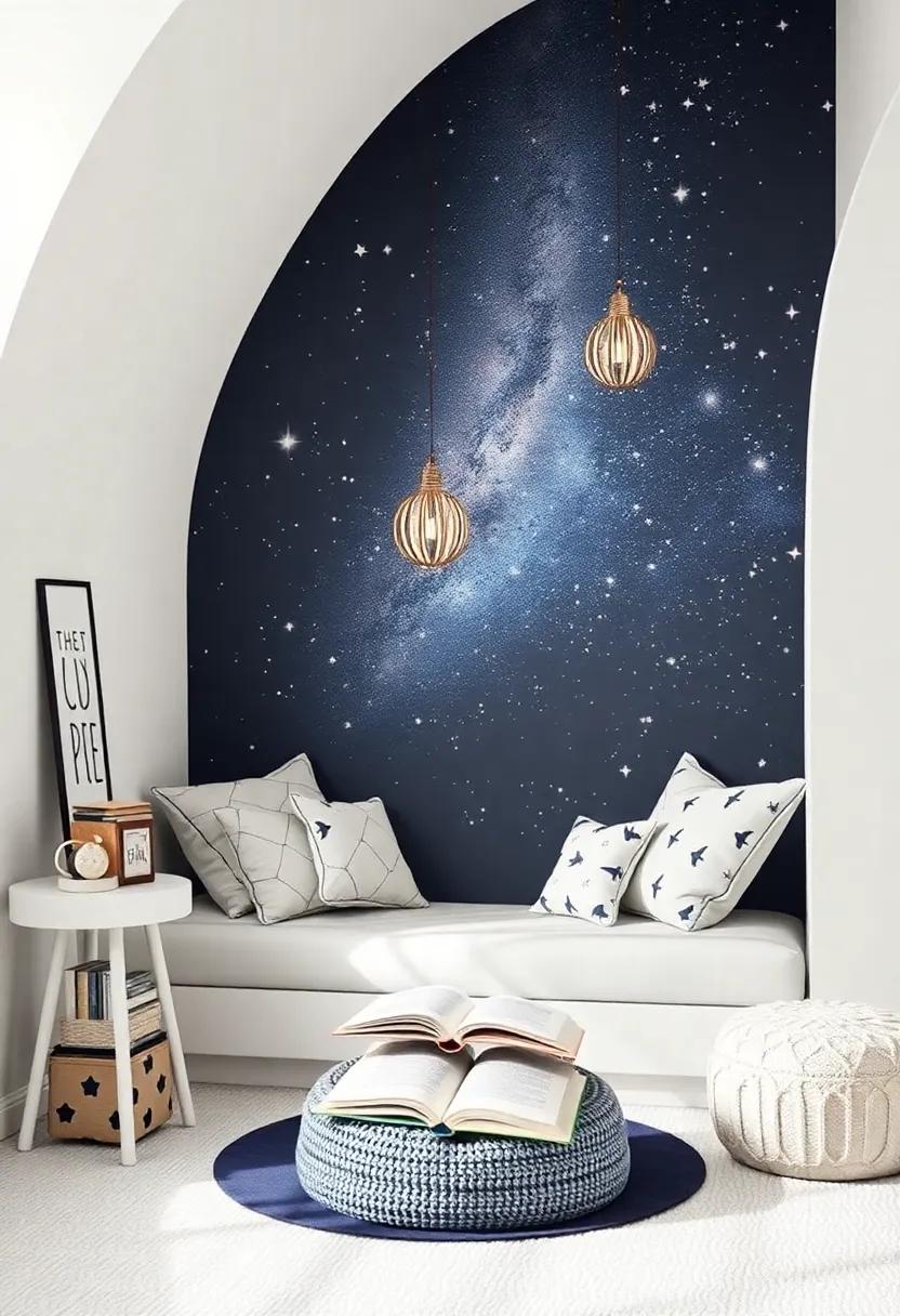 Inspiring Book Nooks with Celestial Themes to Ignite ​a Love for Reading