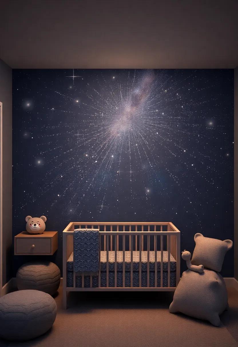 Radiant Lighting Ideas to Illuminate a Dreamy Milky Way Nursery Atmosphere