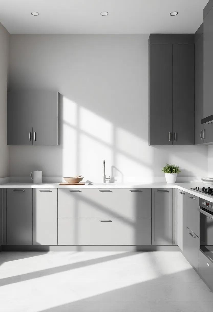 Light and Shadow Play: Exploring Grey⁢ Shades to Enhance Your Kitchen's⁤ Depth