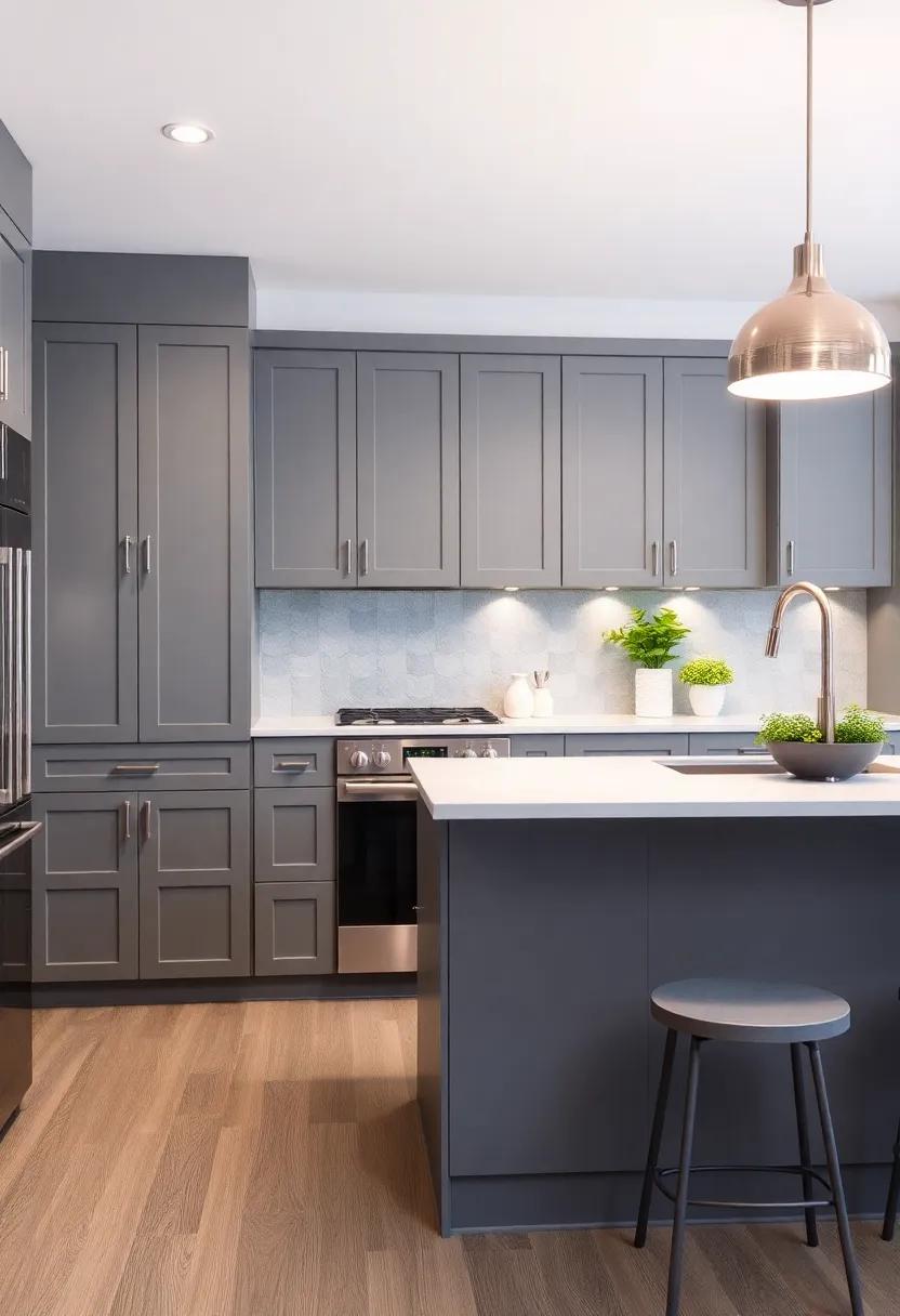 Lighting the Way: Choosing Fixtures that Complement Grey Kitchen Cabinets