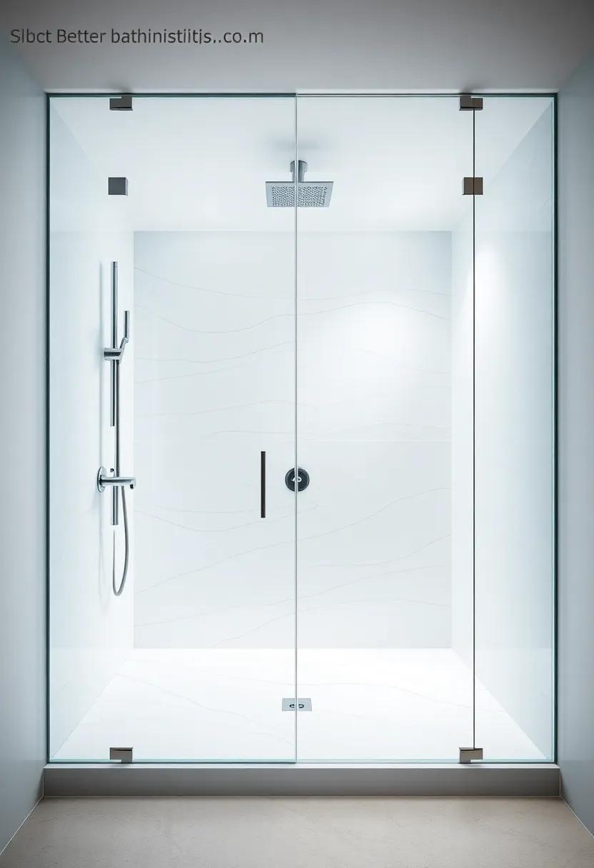 Frameless‌ Glass Enclosures: The Art⁢ of‌ Creating a Visually‍ Expansive Shower