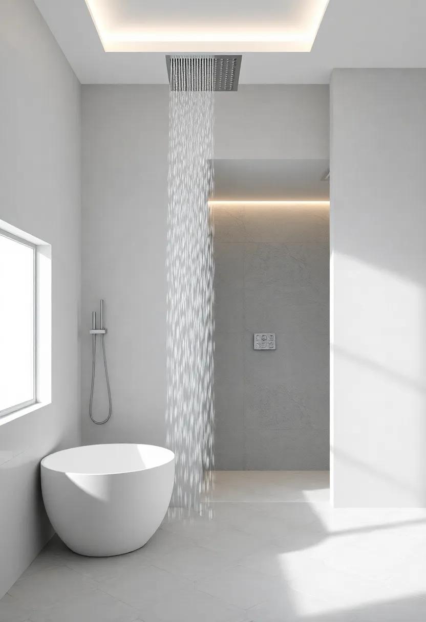 Waterfall Effects: Capturing the Beauty of ⁤Nature with Stunning Shower Designs