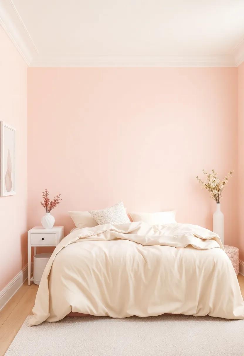 Transforming Walls ⁤with Ivory and Blush Paint‍ Combinations for a Dreamy atmosphere