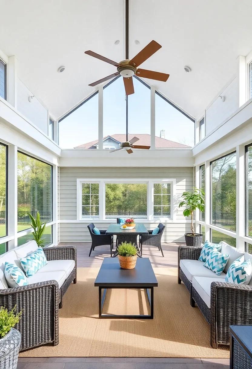 Multi-Functional ⁤Space: Design your screened porch as an all-in-one area for dining, games, and ⁣relaxation by ‌integrating versatile furniture​ that can adapt to various⁤ activities