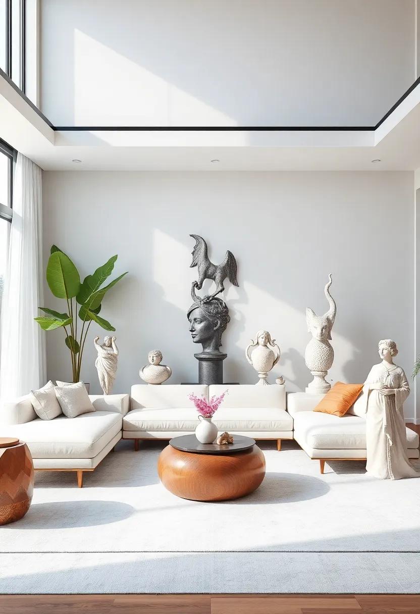 Incorporating Outdoor Sculptures ‌For Indoor Inspiration