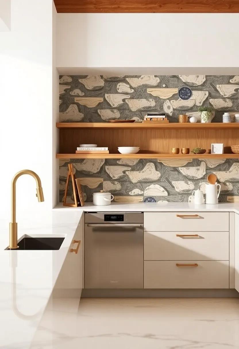 Unique ⁤Backsplashes: Choose a statement backsplash using materials like glass or ceramics, offering a chance to showcase your personality while ​also being practical