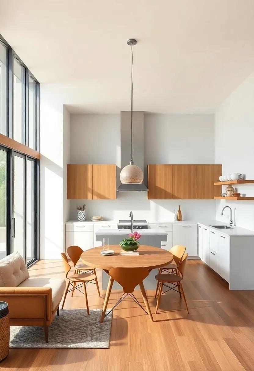Open Concept Flow: Blend the kitchen with other living spaces to foster a communal environment, which⁣ is vital in today’s lifestyle yet echoes ⁤mid-century ideals