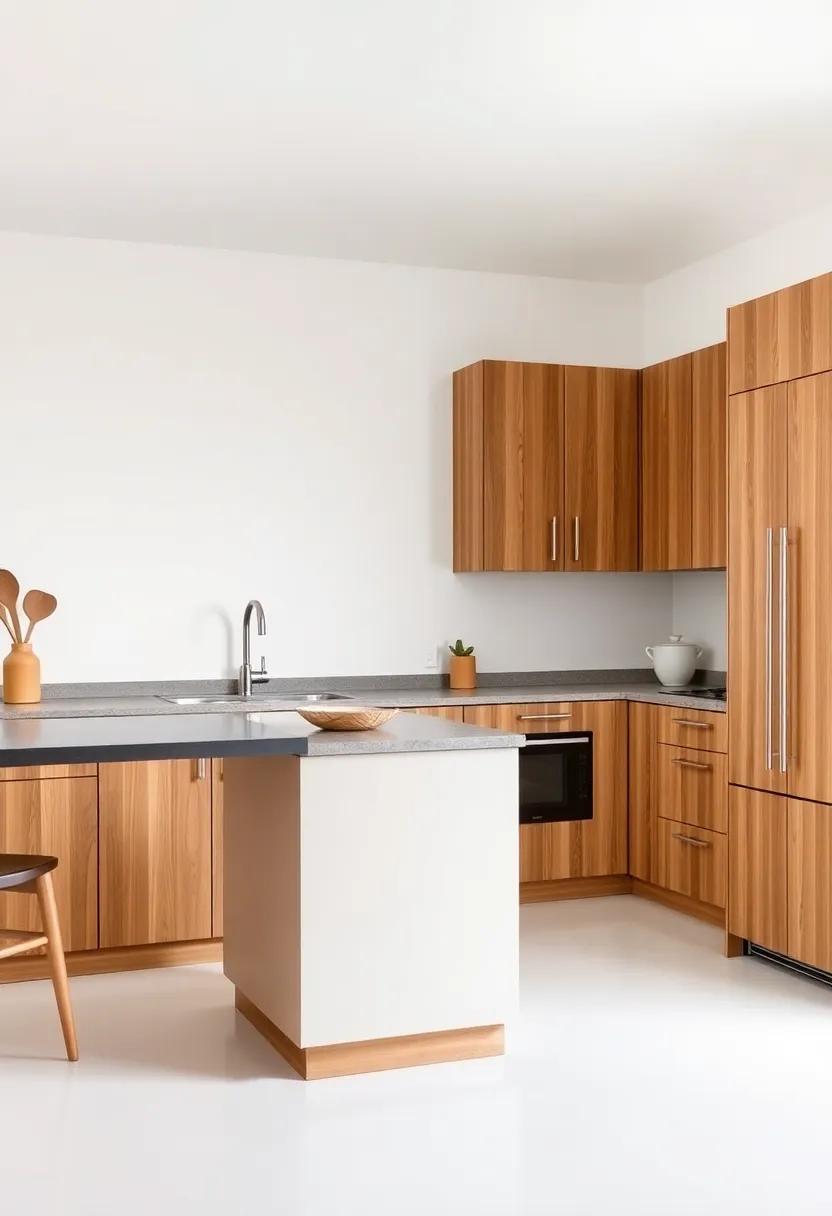 Minimalist Cabinetry: Choose flat-front cabinets that reduce‍ visual clutter and emphasize‍ their functional ​yet stylish approach, remaining true to mid-century principles
