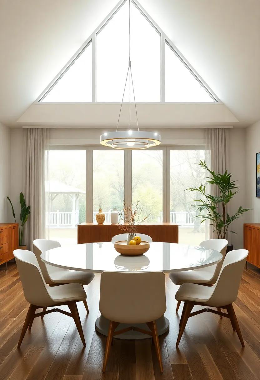 The role of Light:⁢ Brightening Mid-Century Modern Dining Areas