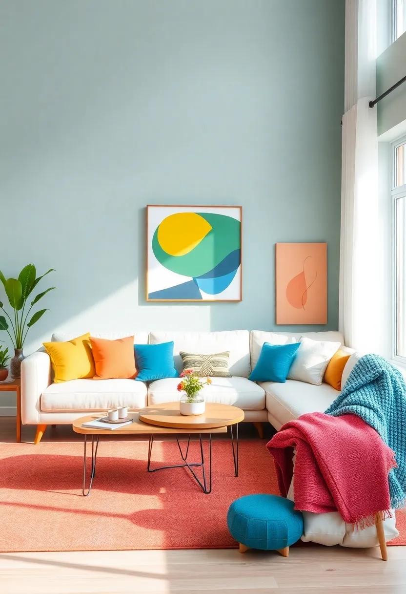 The⁤ Power of Accessories: Adding Colorful​ Pillows and Throws