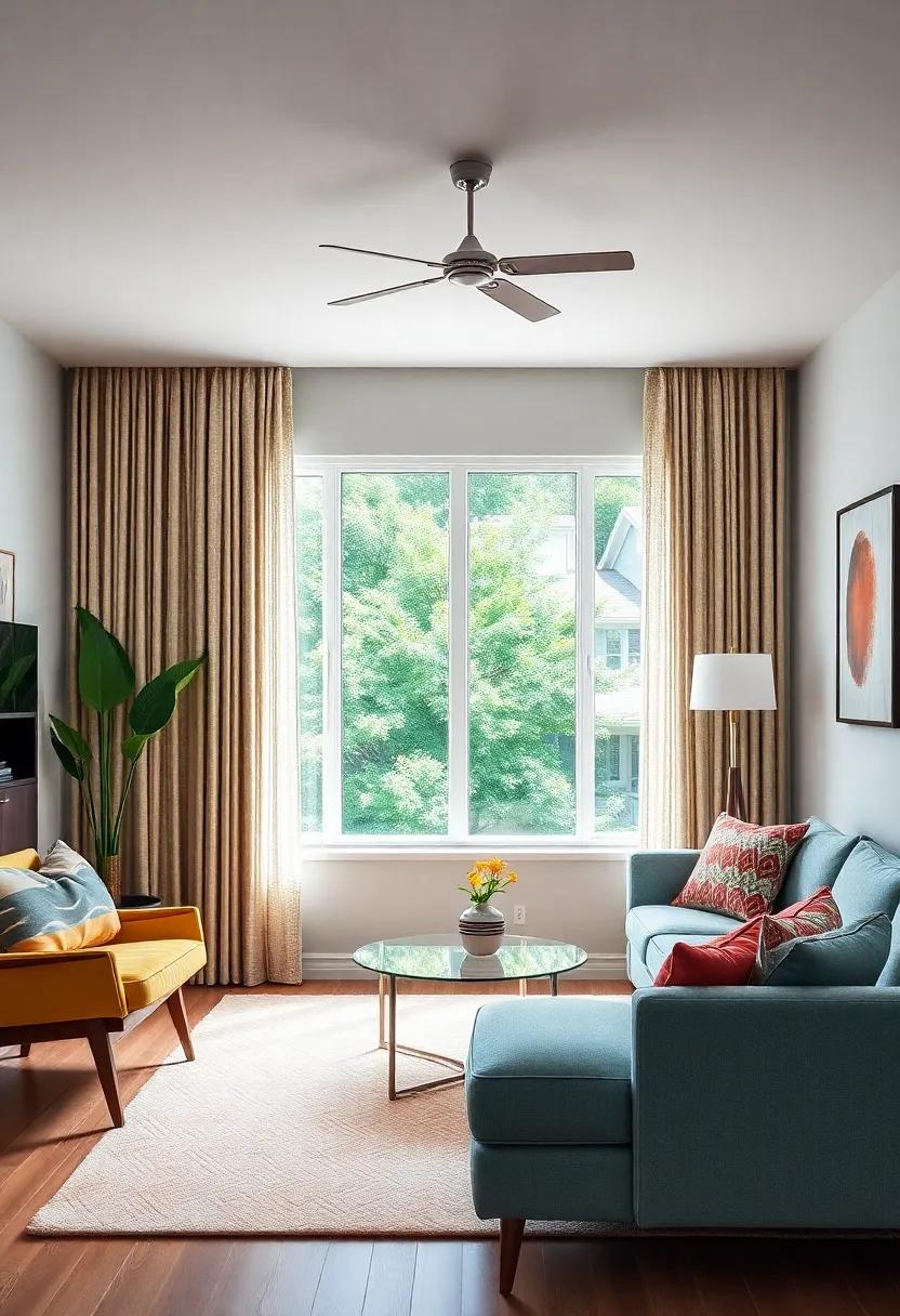 Window Treatments: Colorful ‌Drapes that Complement Your‌ Mid-Century Style