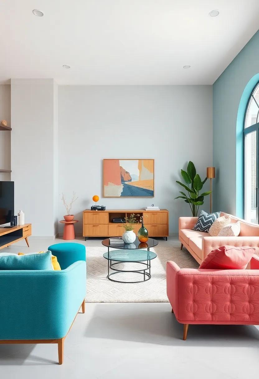 Sculptural ⁢Surprises: ⁣Integrating​ Colorful Decor Accents