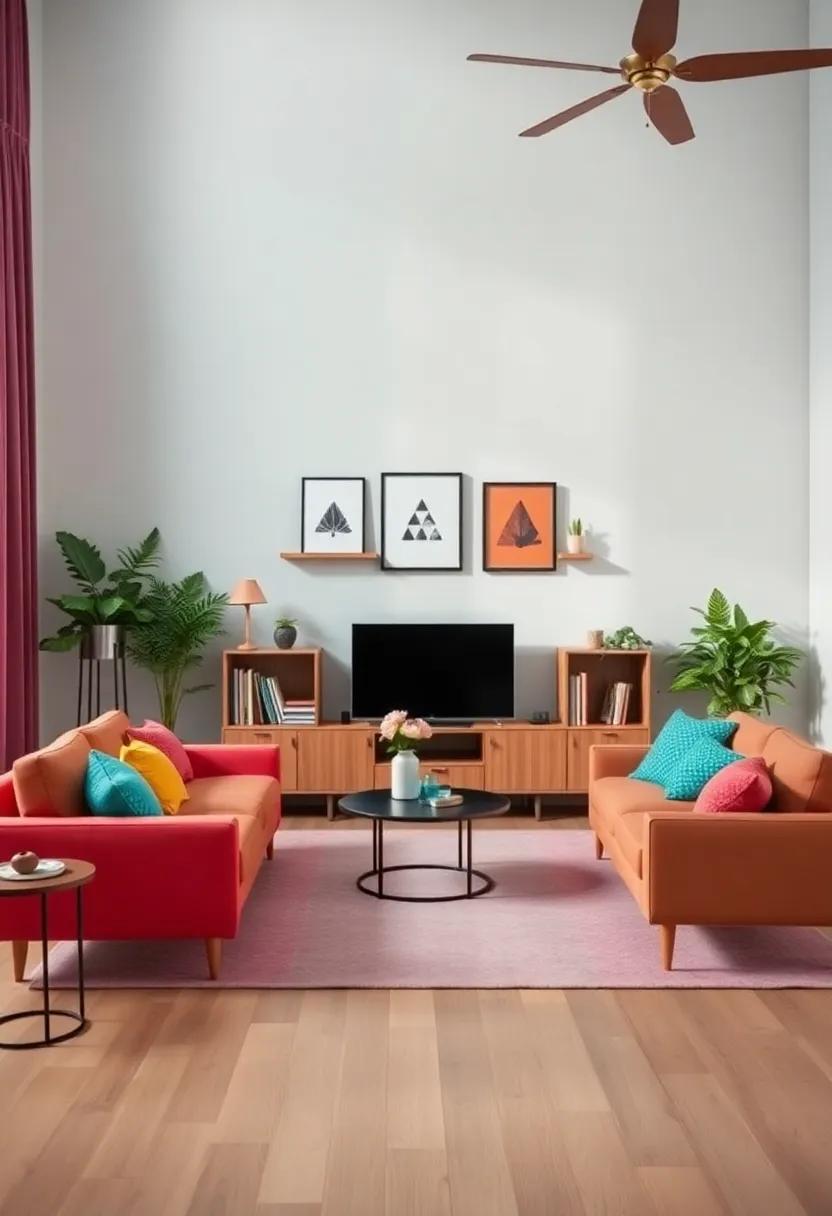 Curated Gallery: Arranging Colorful Shelves with Intentional Design