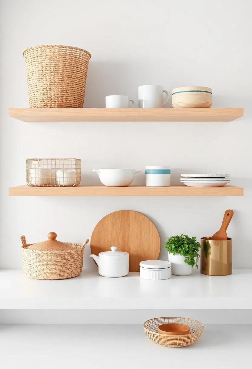 Stylish Baskets and Containers: A Practical Touch to Minimalist⁣ Shelving