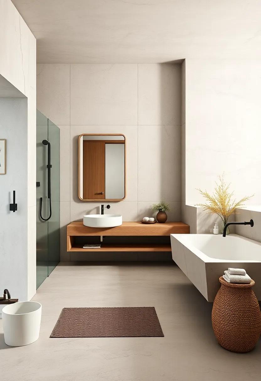 Bathrooms ⁣as⁢ a ⁤Sanctuary: Blending Comfort and ‌Aesthetics