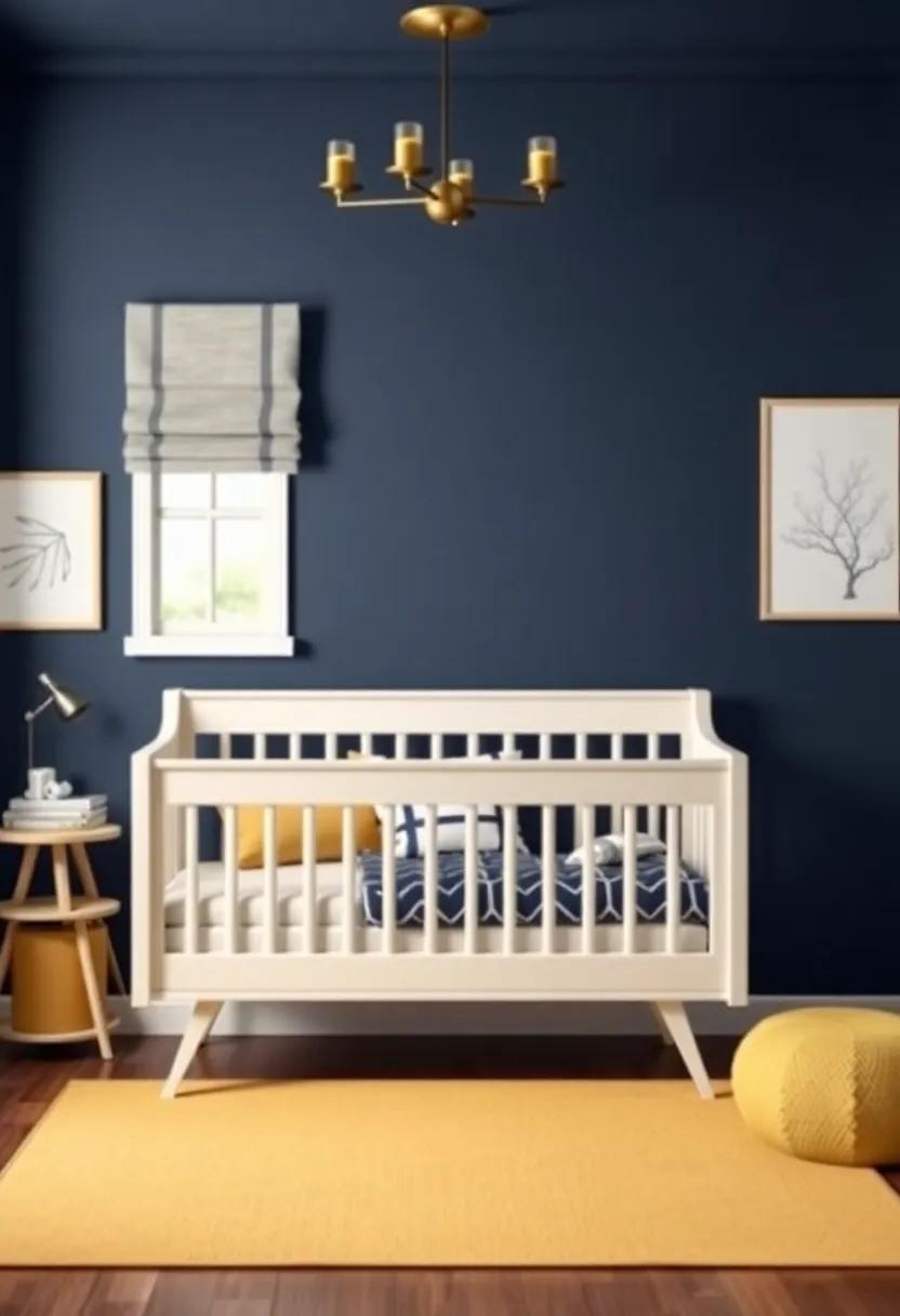 Color Psychology: How Navy and Gold Affect​ Mood in⁢ Children's ⁢Spaces