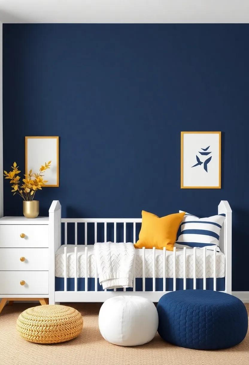 Exploring⁢ the color Palette: Navy and Gold ​Inspirations ⁣for Creative Play Spaces