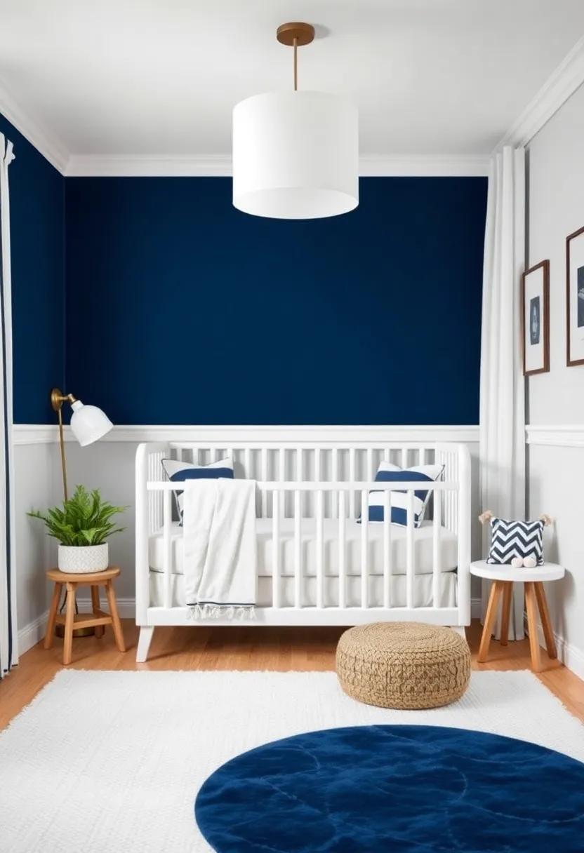 Creating ⁢a Cozy Sleeping Nook with Navy Accents for⁢ Peaceful ⁢Nights