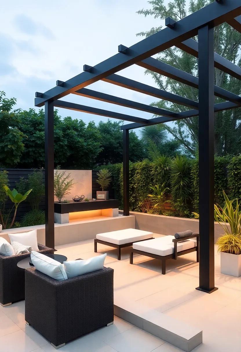 The ⁢Allure of Modern Pergolas for Shade and style