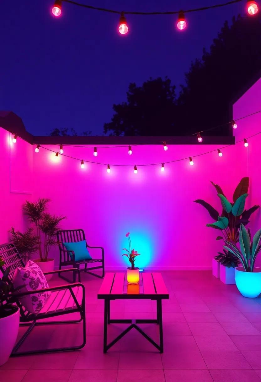 Colorful connections: Exploring ‍Unique Color Schemes with ⁢String Lights