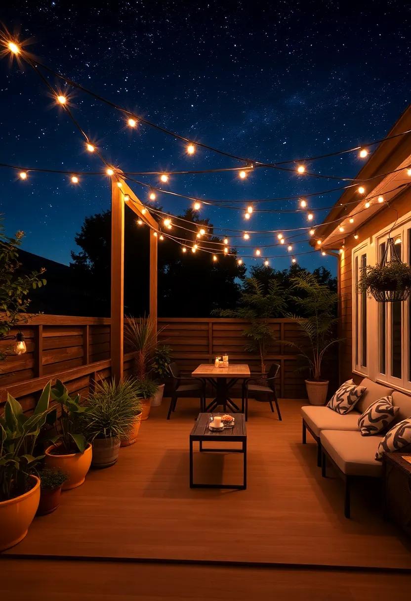 Starry night: Bringing the Sky Indoors with Twinkling String Light ⁢Features