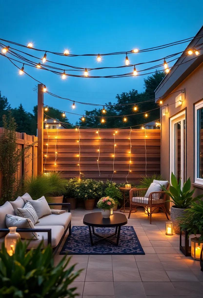 Whimsical Elegance: Transform Your Outdoor Space with Creative Light Arrangements