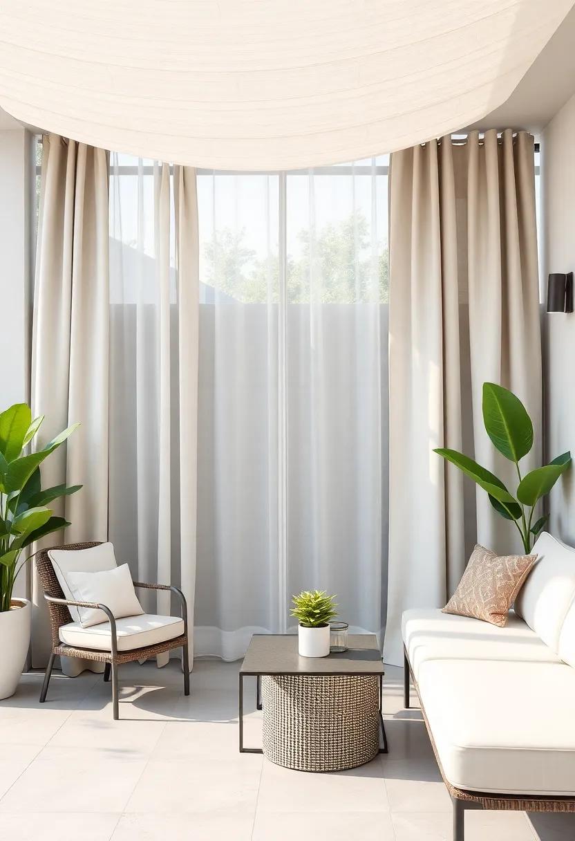 Transforming Your Outdoor Ambiance With Elegant Curtain ⁤Choices