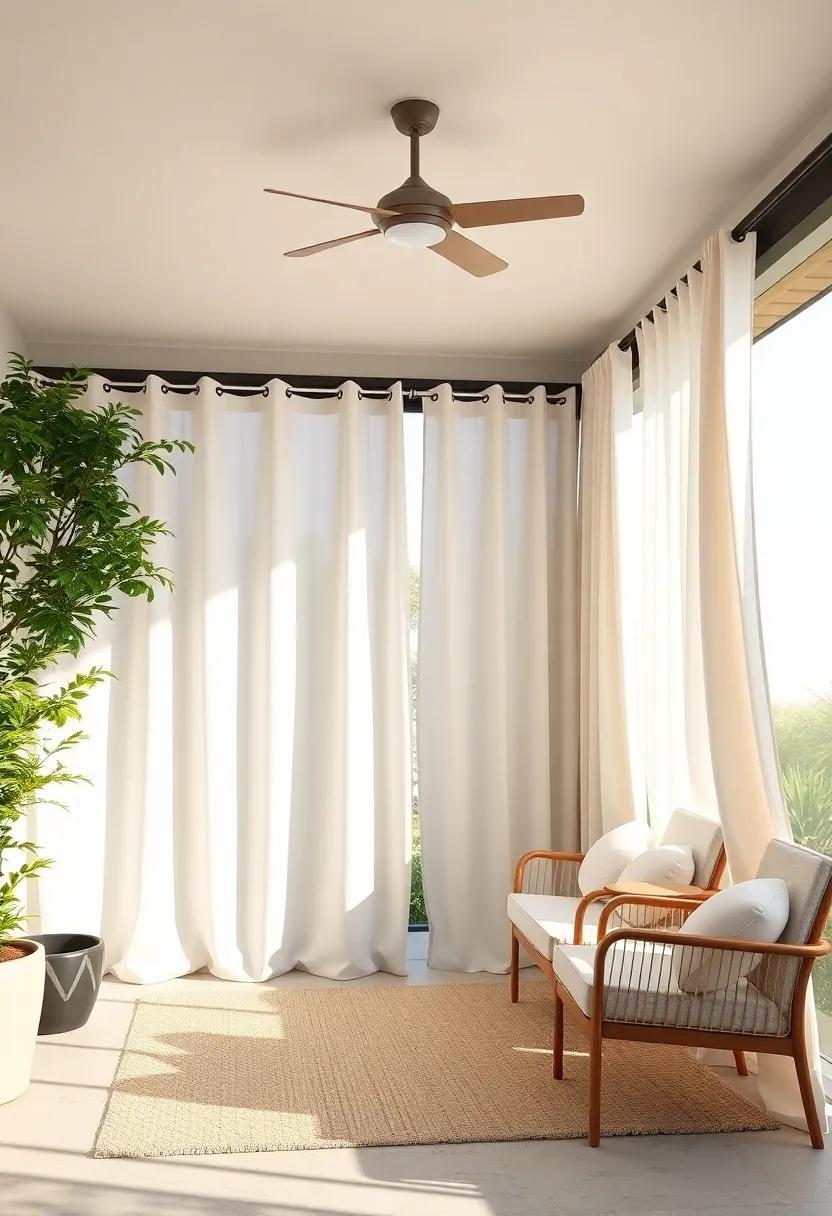 Utilizing Outdoor Curtains to Define⁣ Different Zones