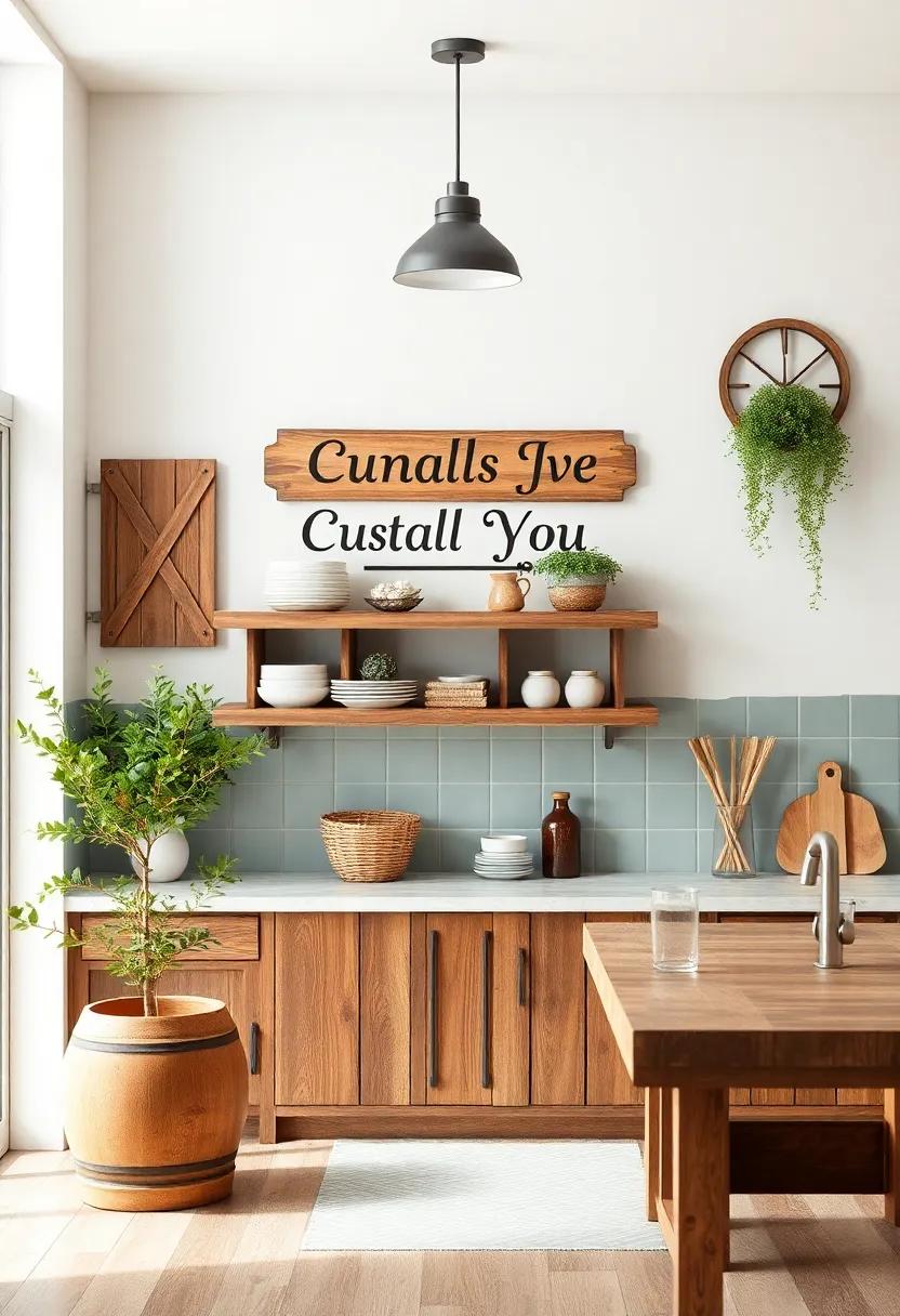 Celebrating Country ⁢Vibes with Charming Wall Art and Signage