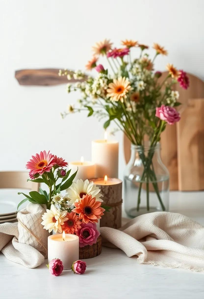 Crafting an Inviting ⁢Atmosphere with Aromatic⁣ candles and Fresh Flowers